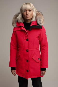 Chamarras Canada Goose Mujer México - Rossclair Abrigos Rojos QM6302781